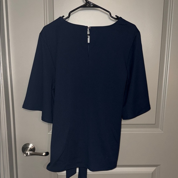 Ann Taylor Navy Blue Women's Blouse - Picture 3 of 3